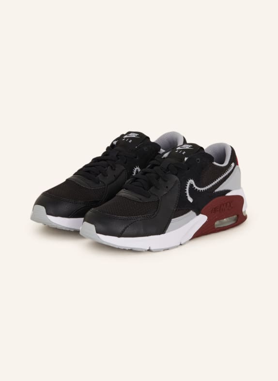Nike Sneaker AIR MAX SCHWARZ/ GRAU/ DUNKELROT