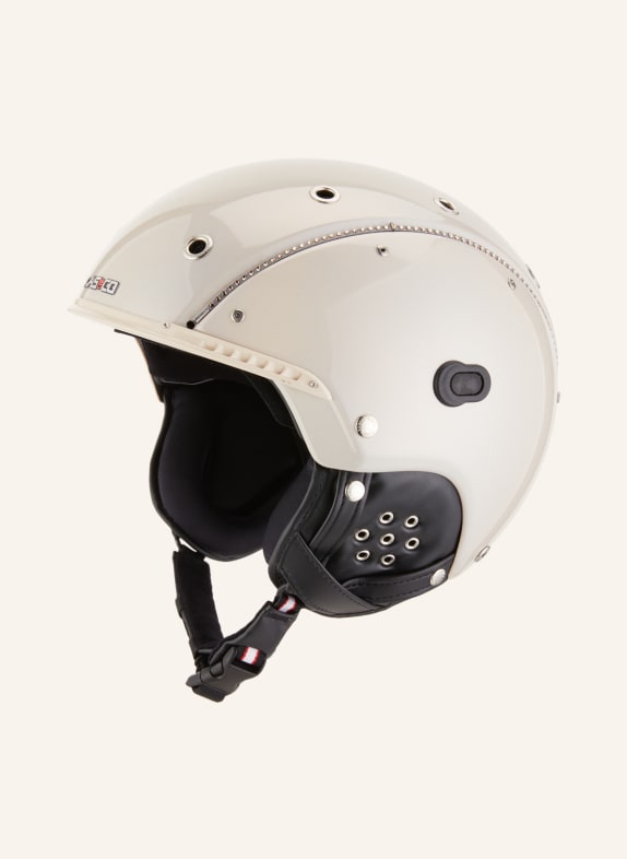 CASCO Skihelm SP-3 LIMITED mit Swarovski Kristallen BEIGE