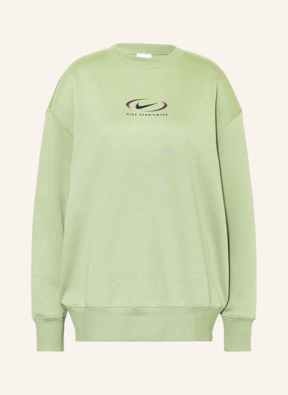 Nike Oversized sweatshirt PHOENIX LIGHT GREEN