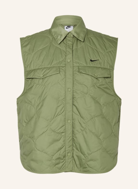 Nike Quilted vest SPORTSWEAR ESSENTIALS LIGHT GREEN