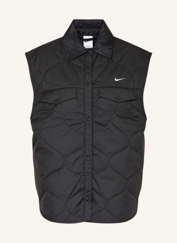 Nike Quilted vest SPORTSWEAR ESSENTIALS BLACK