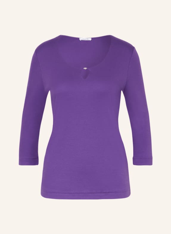efixelle Shirt with 3/4 sleeves PURPLE