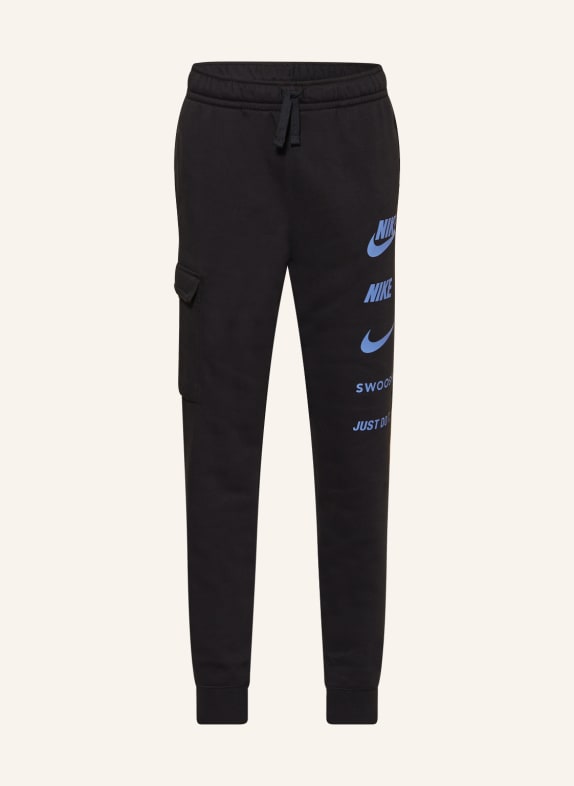 Nike Spodnie dresowe SPORTSWEAR CZARNY/ LILA