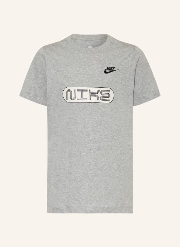 Nike T-Shirt AMPLIFY GRAU/ WEISS/ SCHWARZ