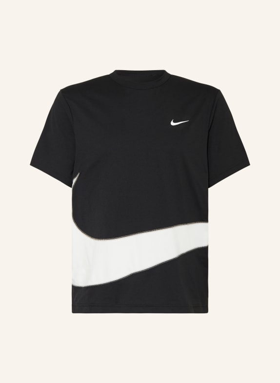 Nike T-shirt DRI-FIT UV HYVERSE CZARNY/ BIAŁY