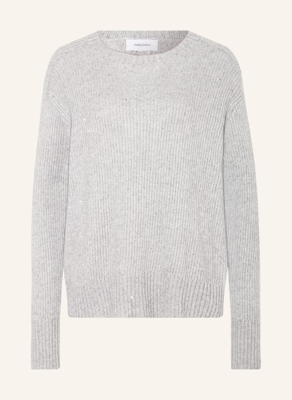 darling harbour Sweater with cashmere GRAY