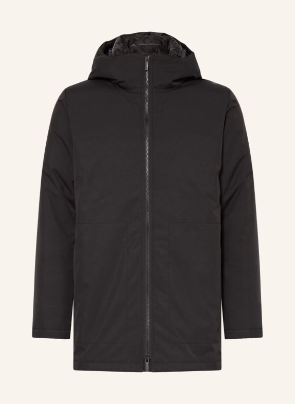 QUARTZ Co. Daunenparka SCHWARZ
