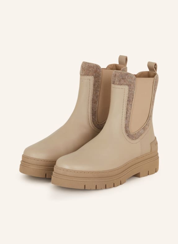 TOMMY HILFIGER Chelsea-Boots BEIGE