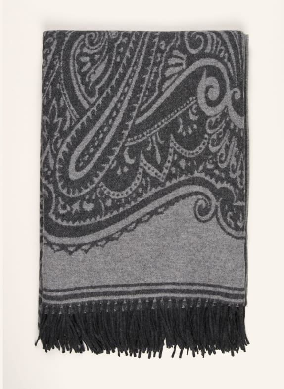ETRO Home Plaid GRAU/ HELLGRAU