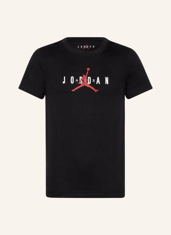 JORDAN T-Shirt SCHWARZ/ WEISS