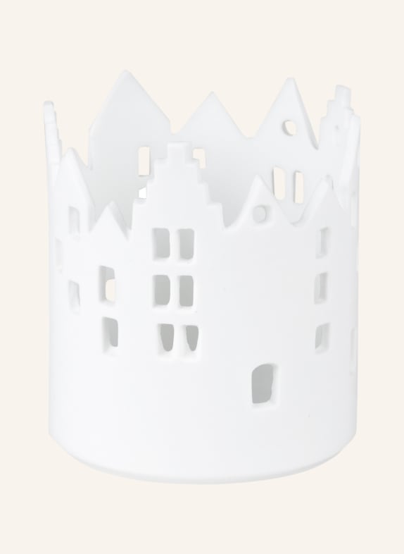 RÄDER Teelichthalter RATHAUSPLATZ WEISS