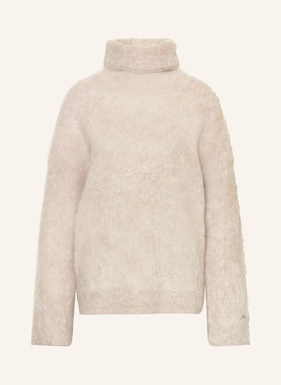 Calvin Klein Oversized-Pullover aus Alpaka BEIGE