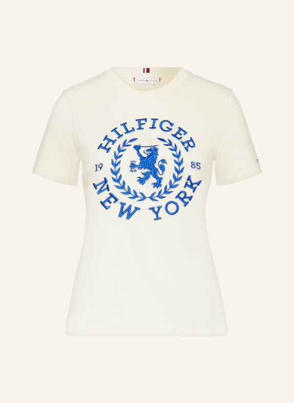TOMMY HILFIGER T-shirt CREAM/ BLUE