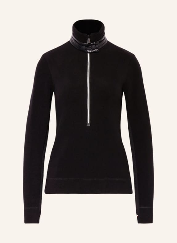 MONCLER GRENOBLE Fleece-Troyer SCHWARZ