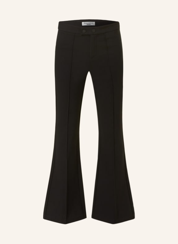 Marc O'Polo DENIM Bootcut trousers made of jersey BLACK