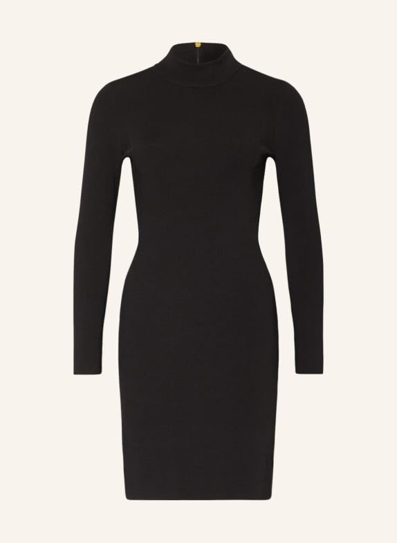 MICHAEL KORS Knit dress with cut-out BLACK