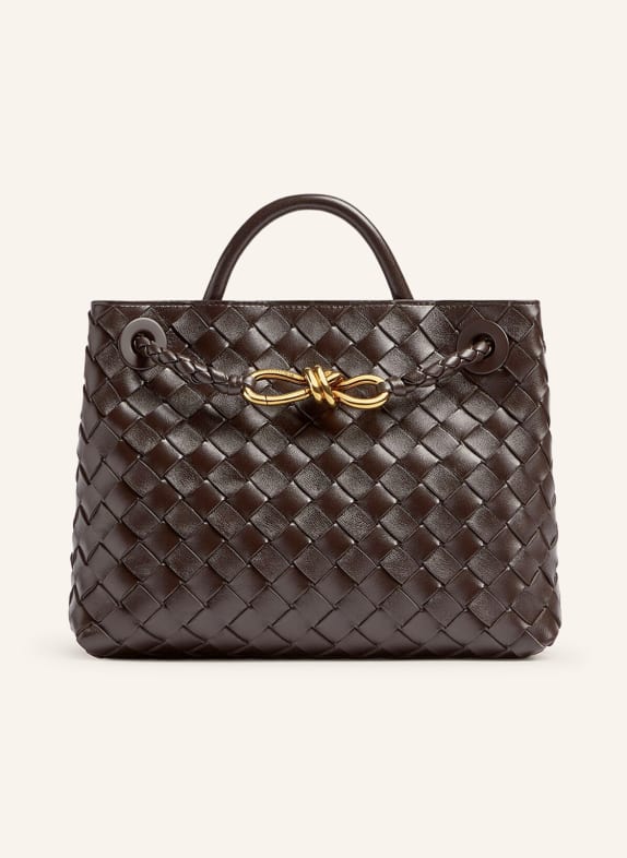 BOTTEGA VENETA Handtasche ANDIAMO SMALL BROWN - MAHOGANY