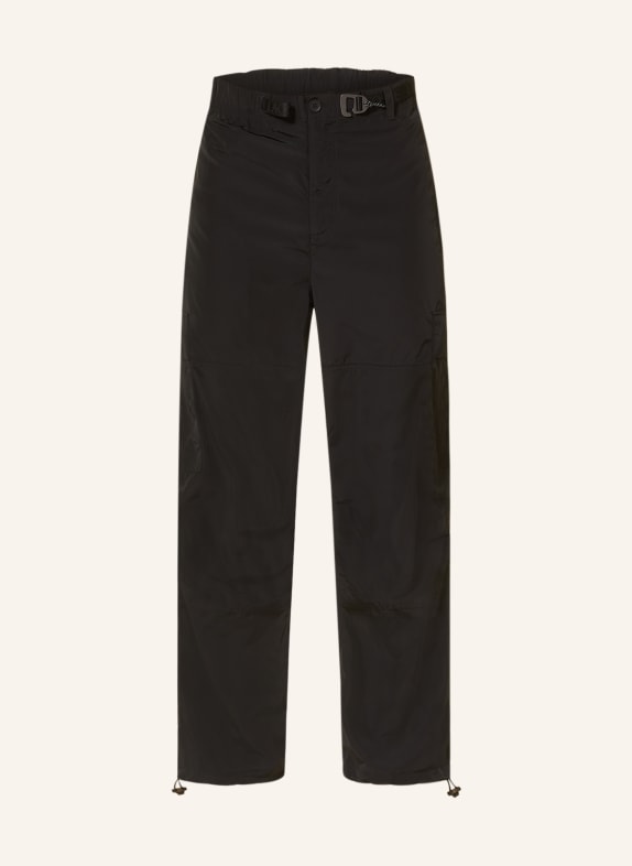 LACOSTE Cargohose Relaxed Fit SCHWARZ