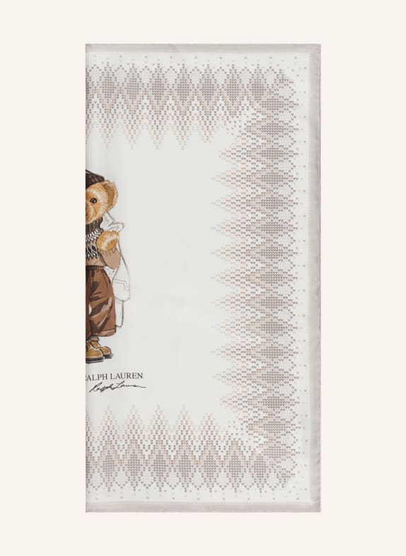 POLO RALPH LAUREN Seidentuch CREME/ BEIGE