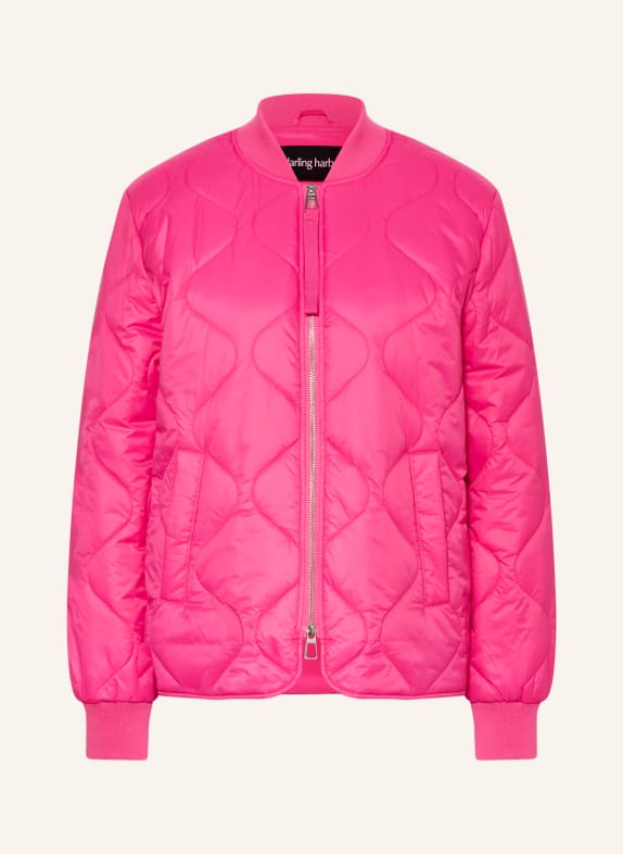 darling harbour Quilted jacket PINK