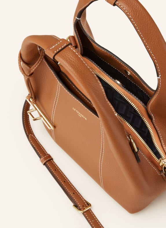 Étui Manucure Vintage LE TANNEUR Cuir - Authentique, Occasion, Fabriqué En France