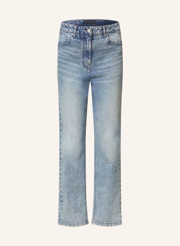 LUISA CERANO Straight Jeans 234 aqua