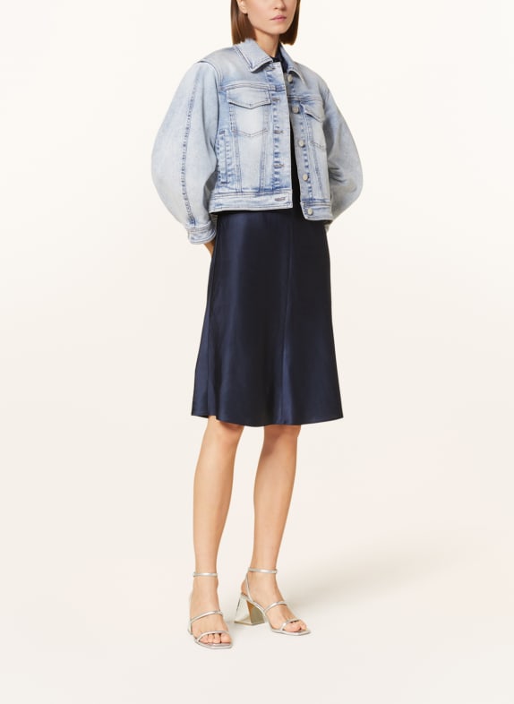 LUISA CERANO Denim jacket LIGHT BLUE