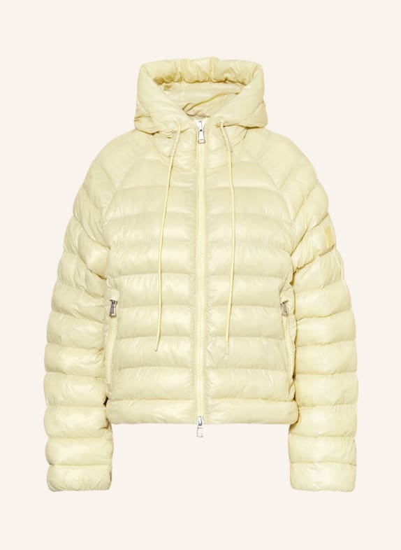 LUISA CERANO Quilted jacket LIGHT YELLOW