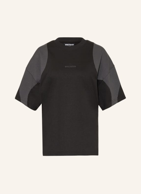 WRSTBHVR T-shirt NIVO BLACK/ DARK GRAY