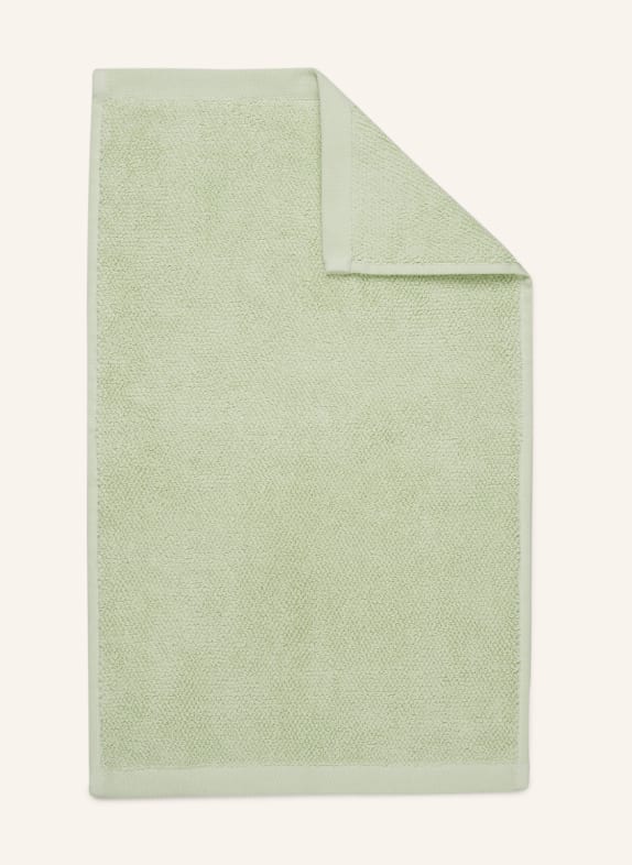 Marc O'Polo Guest towel TIMELESS LIGHT GREEN