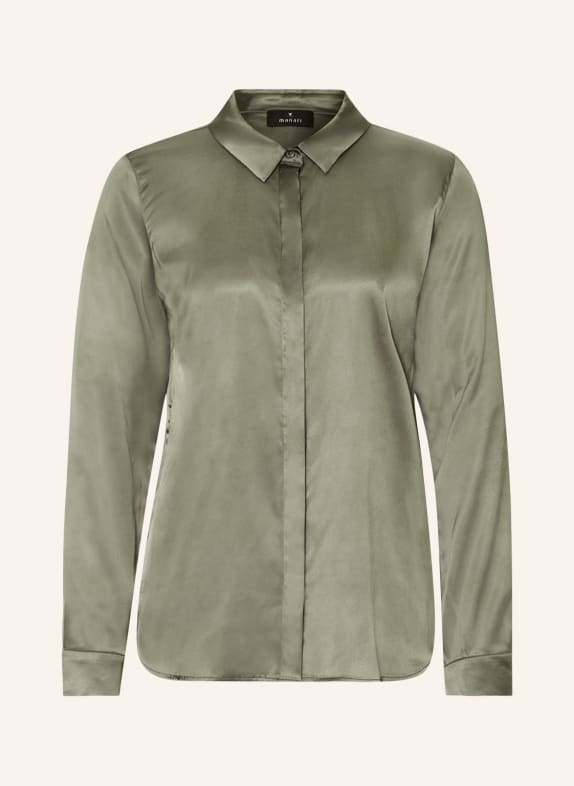 monari Satin shirt blouse OLIVE