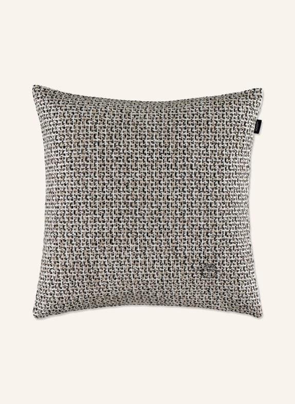 JOOP! Decorative cushion cover JOOP! GRAND with glitter thread DARK GRAY/ WHITE/ BEIGE