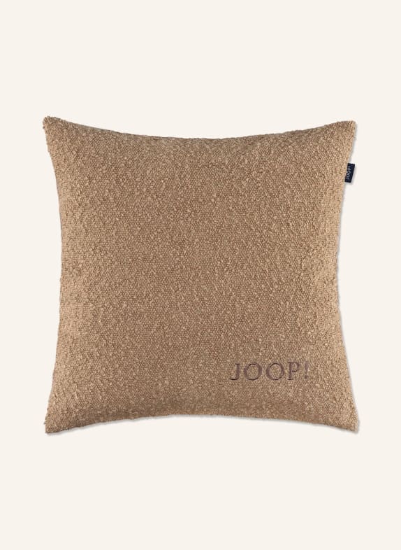 JOOP! Dekoracyjna poszewka na poduszkę JOOP! TOUCH JASNOBRĄZOWY