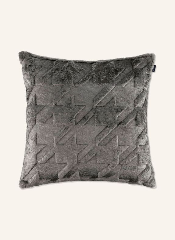 JOOP! Decorative cushion cover JOOP! POSH made of faux fur DARK GRAY