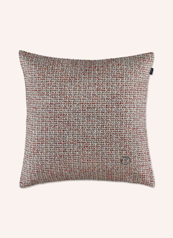 JOOP! Decorative cushion cover JOOP! GRAND with glitter thread DARK RED/ GRAY/ WHITE