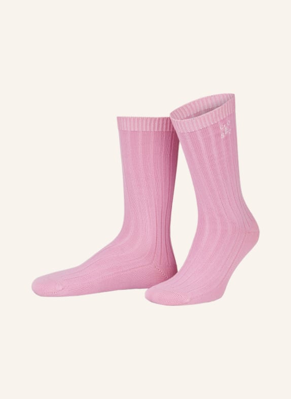 CLOSED Ponožky 880 pink poeny