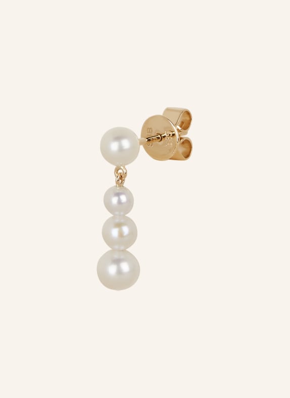 SOPHIE BILLE BRAHE Earrings CAROLINA WHITE/ GOLD