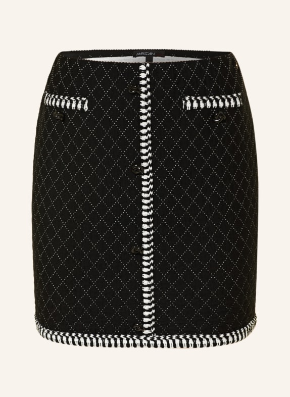MARC CAIN Skirt 910 black and white