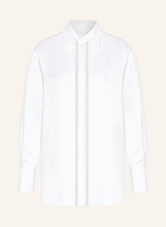 BOSS Shirt blouse BEINA with linen ECRU