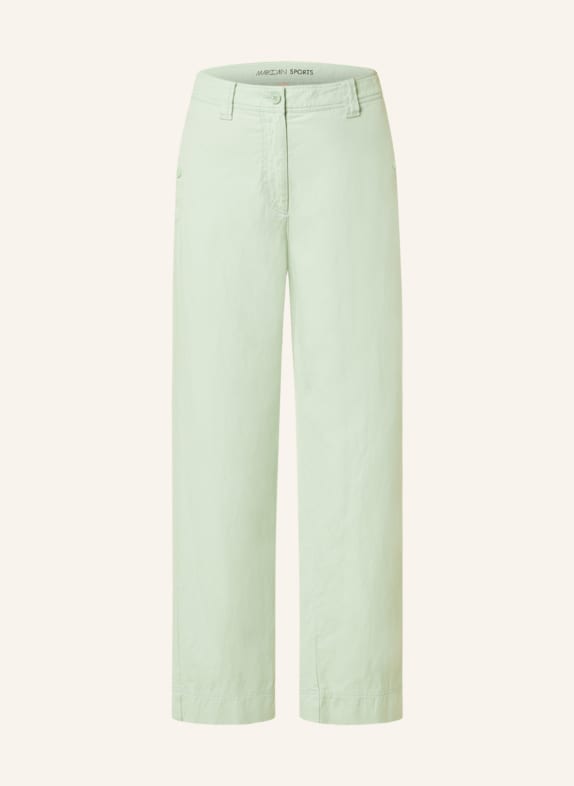 MARC CAIN Culottes with linen 509 soft sage