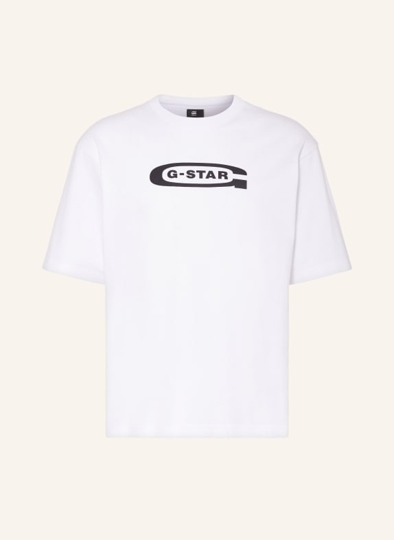 G-Star RAW T-Shirt WEISS/ SCHWARZ