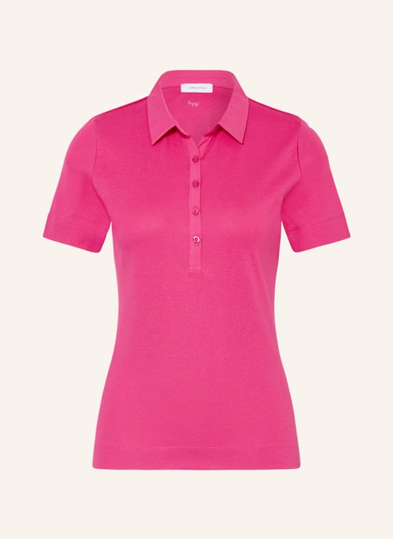 darling harbour Jersey polo shirt PINK