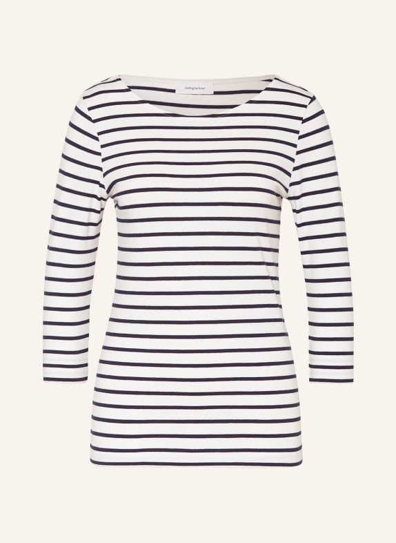 darling harbour Shirt with 3/4 sleeves WEISS/MARINE