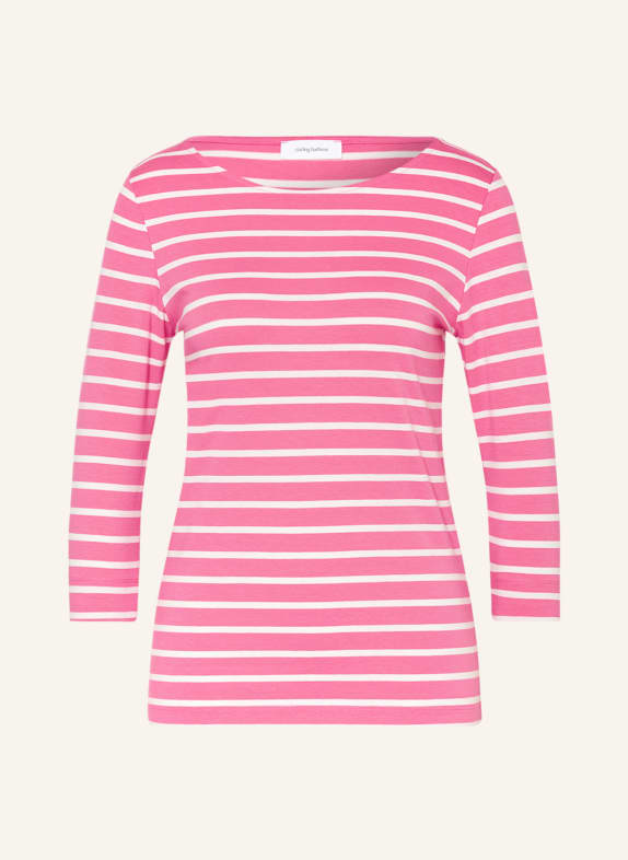 darling harbour Shirt with 3/4 sleeves HELLPINK/WEISS