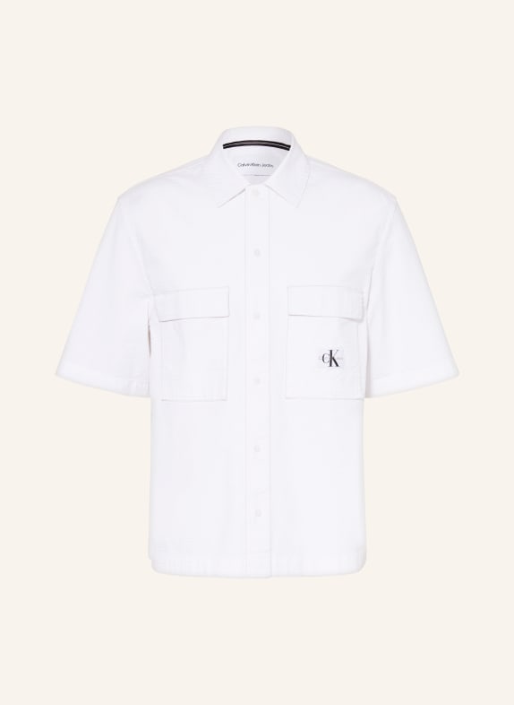 Calvin Klein Jeans Shirt relaxed fit WHITE