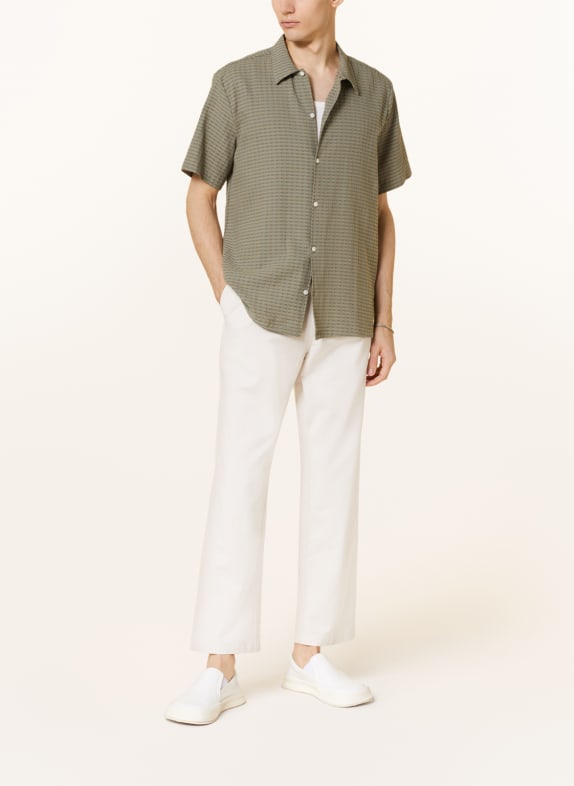 SAMSØE  SAMSØE Korte mouwen shirt AVAN Comfort Fit OLIJF