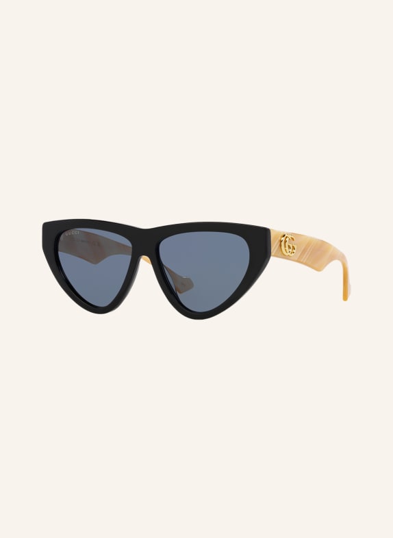 GUCCI Sunglasses 1100B1 - BLACK/ BLUE