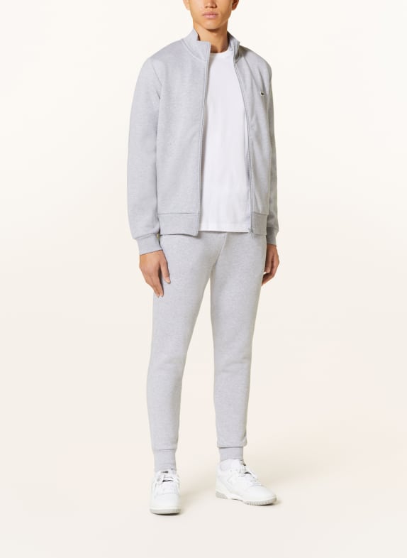 LACOSTE sweatjack LICHTGRIJS