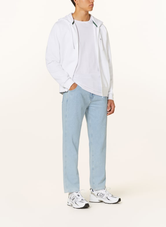 LACOSTE sweatjack WIT