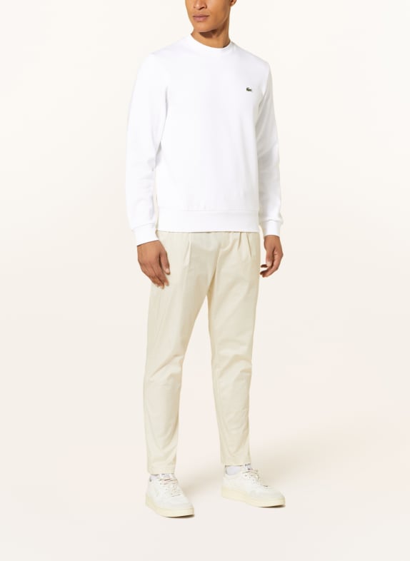 LACOSTE sweatshirt WIT